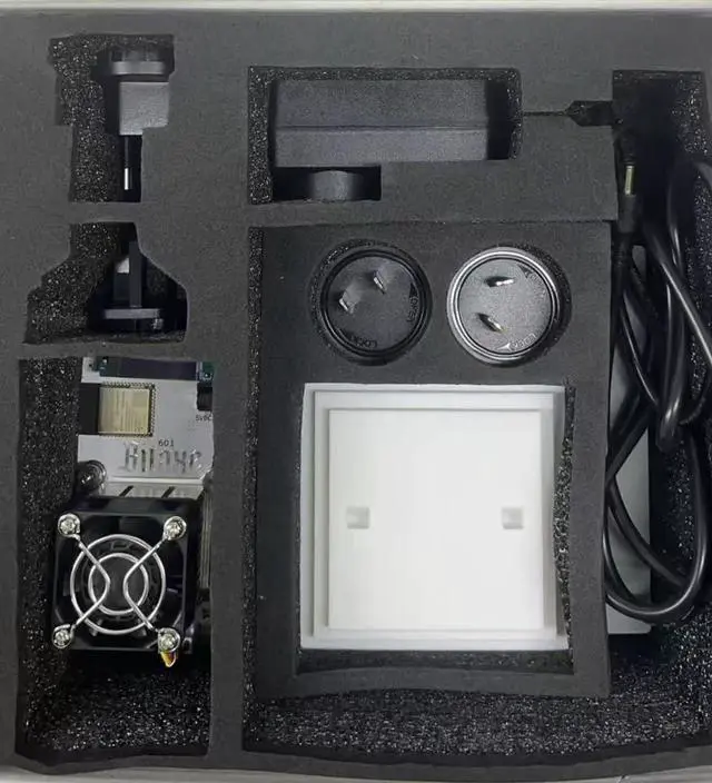 Alt view image 5 of 6 - New BITAXE Gamma 601 Solo Bitcoin Miner 1.2TH/s 2.4gh WiFi ASIC Miner Home BTC Miners Cryptos Miner Mining from Antminer S21 Pro Low Noise with PSU White