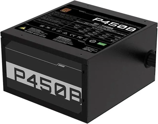 Alt view image 4 of 6 - P450B 450W for Active PFC ATX 12V 60-50 Hz Power Supply