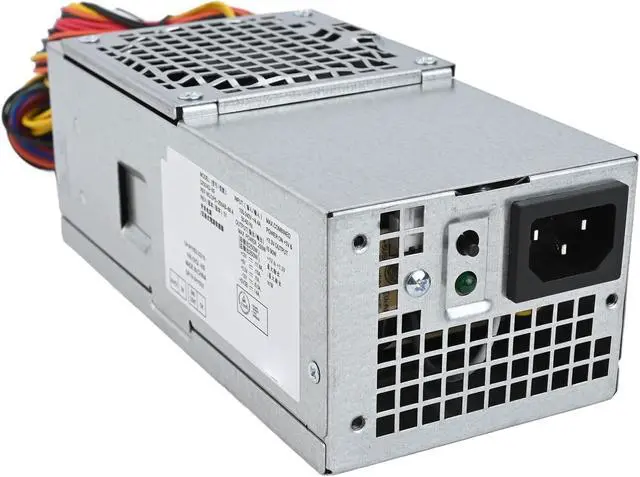 Alt view image 7 of 7 - 250W Power Supply (D250AD-00/H250AD-00/F250A) Fit for Optiplex 990/790/390/3010, Includes 24-pin, 4-pin, and Floppy Disk Connectors, Metal Construction
