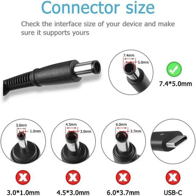 Alt view image 2 of 5 - 19.5V 7.7A 150W Charger Adapter for MSI WE65 9TJ 9TI GP75 GL75 GL65 Leopard R10SCXR 10SCXK GL65 Leopard 9SC 9SCK 9SCXR Delta ADP-150VB B 957-16P31P-104 Laptop Supply Charger