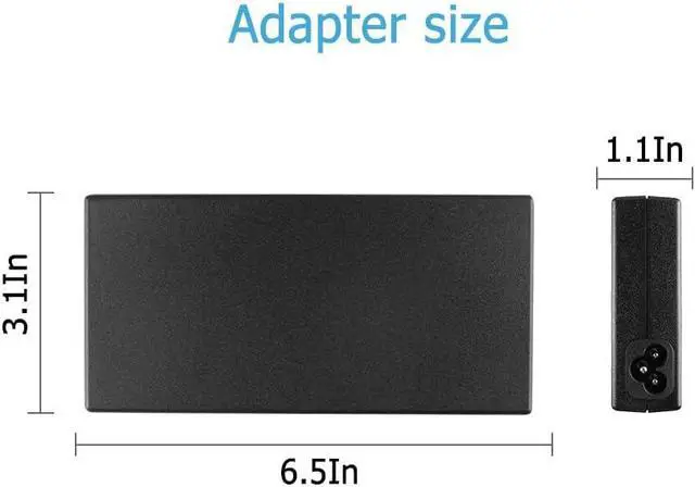 Alt view image 3 of 5 - 19.5V 7.7A 150W Charger Adapter for MSI WE65 9TJ 9TI GP75 GL75 GL65 Leopard R10SCXR 10SCXK GL65 Leopard 9SC 9SCK 9SCXR Delta ADP-150VB B 957-16P31P-104 Laptop Supply Charger