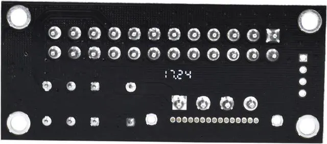 Alt view image 7 of 7 - VELORE Dual PSU Power Supply PC Block Synchronizer ADD2PSU ATX 24Pin to 4Pin Molex Connector Riser Miner Mining Adapter(5pcs Green 4pin)
