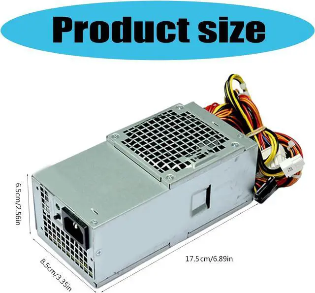 Alt view image 4 of 7 - 250W Desktop Computer Power Supply Unit Replacement for 390 3010 990 790 530s 537s 540s 545s Computers Accessories