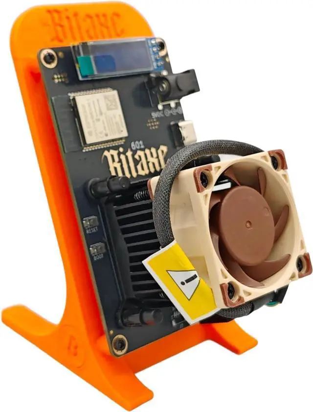 Alt view image 5 of 5 - Bitaxe Gamma 601 Solo Miner - Ultra Silent Fan, 1.2TH/s, 2.4G WiFi, 18W ASIC BM1370 Chip | High-Efficiency BTC Bitcoin Mining Machine | Inspired by Antminer S21 Pro