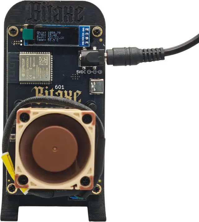 Alt view image 2 of 7 - Bitaxe Gamma 601 ASIC Miner 1.2TH/s Silent BTC Miner for Home Use New Cryptos Miner BTC Mining Machine from Antminer S21 Pro