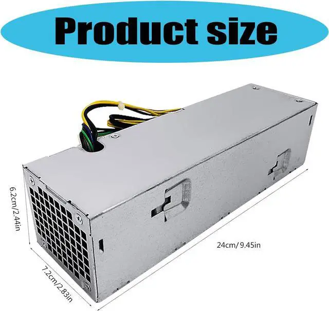 Alt view image 5 of 7 - 255W Desktop Computer Power Supply Unit Replacement for 3020 7020 9020 T7100 L255AS-00 D255AS-00 Computers Accessories Power Supply