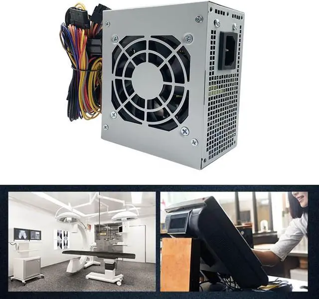 Alt view image 2 of 6 - Fully Modular Boxes High Efficiency 200w-250w Computer Power Supply and Small Size for Desktop PCs Low-Power Equipment