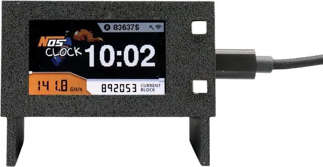 Main image of Nerdminer Nerdnos Open Sources Bitcoin Solo Miner 80-120ghs 8W USB Powered BM1397 Asic Chip Bitcoin Lottery Miner