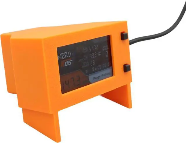 Alt view image 3 of 7 - Bitcoin Open Sources Miner Nerdnos Solo Miner Bitcoin Miner 80~120Gh/s 8W Type-C Cable and Adapter Included Plug and Hash Nerdminer Nerdnos