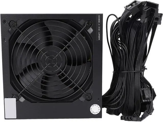 Main image of Powerful 12V ATX Power Supply Equipped with Multiple Protections, Designed for Energy Efficiency, with Intelligent Temperature Control, Switchable Fan