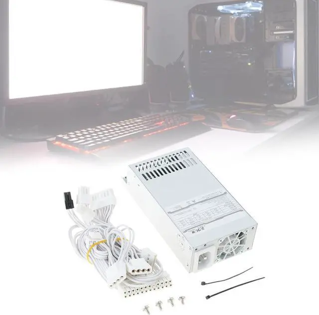Alt view image 2 of 7 - Efficient 300W Fully Module Small 1U Power for Easy Cable Management in NAS Desktops PC Case 1U Power Supply