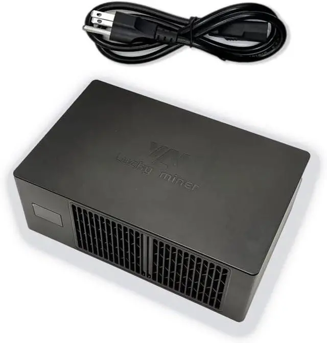 Alt view image 2 of 5 - New Bitcoin Miner Lucky Miner LV08 4.2TH/s Crypto Miner BM1366 Asic Miner chip SHA256 120W 2.4G WiFi Home/Office Mining -Solo/P2P Mining 42 Coins Support - BTC, BCH, BSV