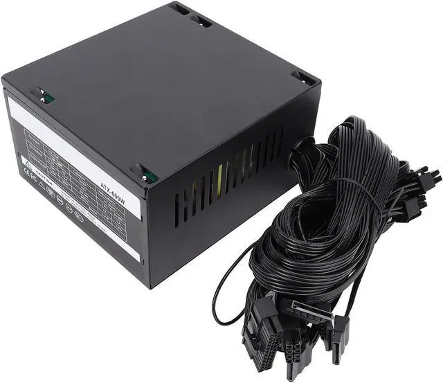 Alt view image 6 of 7 - Powerful 12V ATX Power Supply Equipped with Multiple Protections, Designed for Energy Efficiency, with Intelligent Temperature Control, Switchable Fan