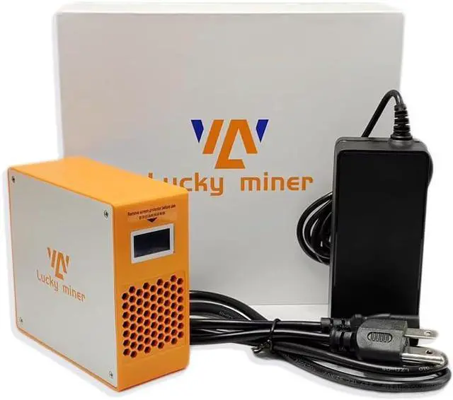 Alt view image 2 of 6 - Mini Doge Lucky Miner LG07 Litecoin & Dogecoin Miner  11MH/S Scrypt Algorithm ASIC Miner, Low Power 12W, Quiet 25dB, WiFi 2.4GHz, Built-in PSU, Crypto Miner Mining Machine for Home Use