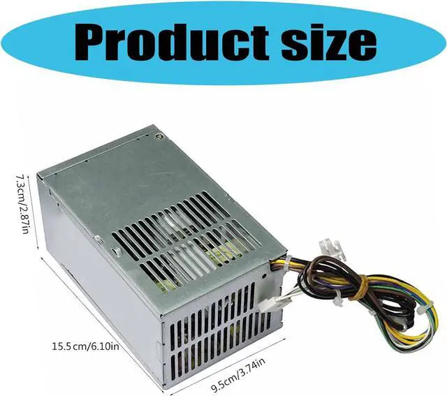 Alt view image 4 of 7 - 240W Computer Power Supply for 600 G1 SFF 702307-001 702307-002 751884-001