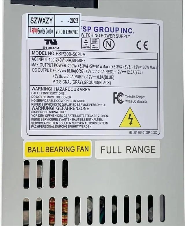 Alt view image 2 of 2 - FSP200-50PLA 200W PC for Server Felx 1U Power Supply