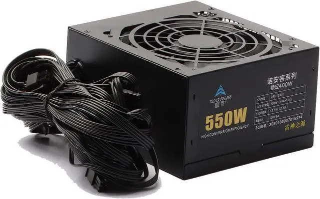 Main image of Desktop Computer Power Supply Unit, 450W-750W, Silent PSU for Gaming PC