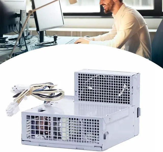 Alt view image 2 of 7 - divuukyi Replacement 240W Computer Power Supply Unit PSUs For CFH0240AWWA 4000 6000 8000 D10-240P2A D10-240P1A HP2402A0 PC9058