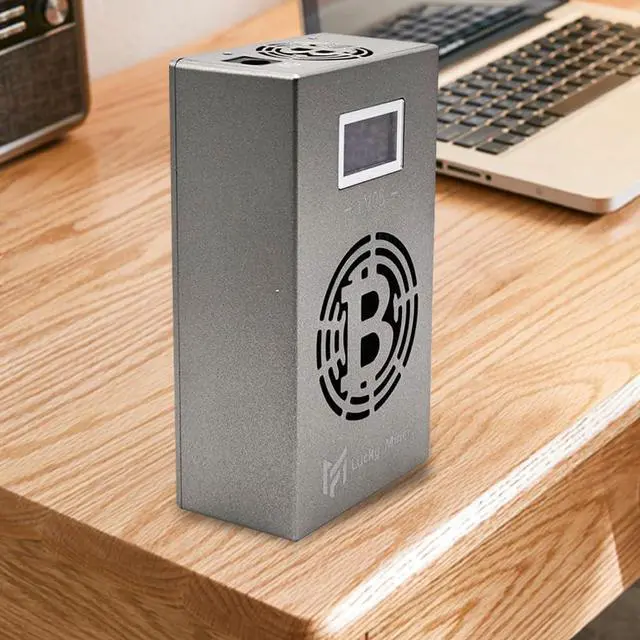 Alt view image 6 of 7 - Lucky Miner LV06 Bitcions Miner 500GH/S SHA-256 Asic Chip 2.4GWifi Low Noise Solo Crypto Miner Home use Lottery Machine Efficient & Support Multiple Modes and Mine Multiple cryptocurrencies,Gray