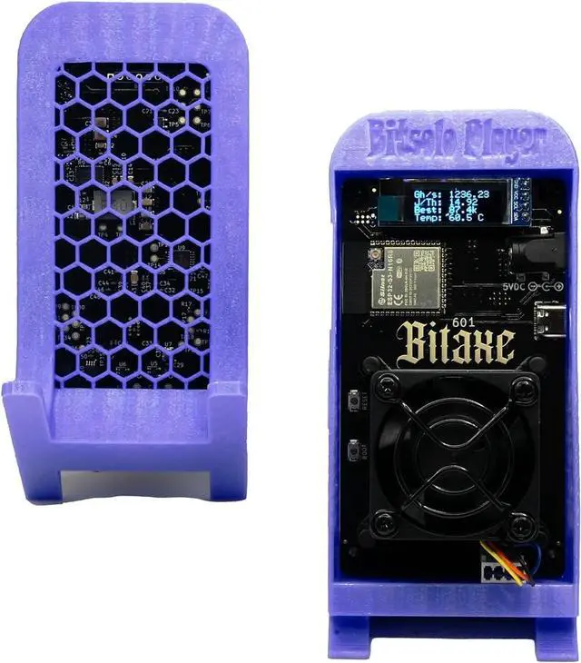 Alt view image 3 of 6 - Bitaxe Gamma 601 Bitcions Miner 1.2TH/S BTC Crypto Asic Miner 18 W Low Noise Open sourcing Miner Crypto Miner with BM1370 ASIC Chip 5V Power 2.4G WiFi Micro Silent for Home Use - Compatible.
