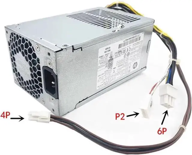 Alt view image 2 of 2 - for ProDesk 400 600 800 G1 SFF 240W Power Supply 702308-002 702308-001 702307-001 751884-001 PS-4241-1HD PS-4241-2HF1