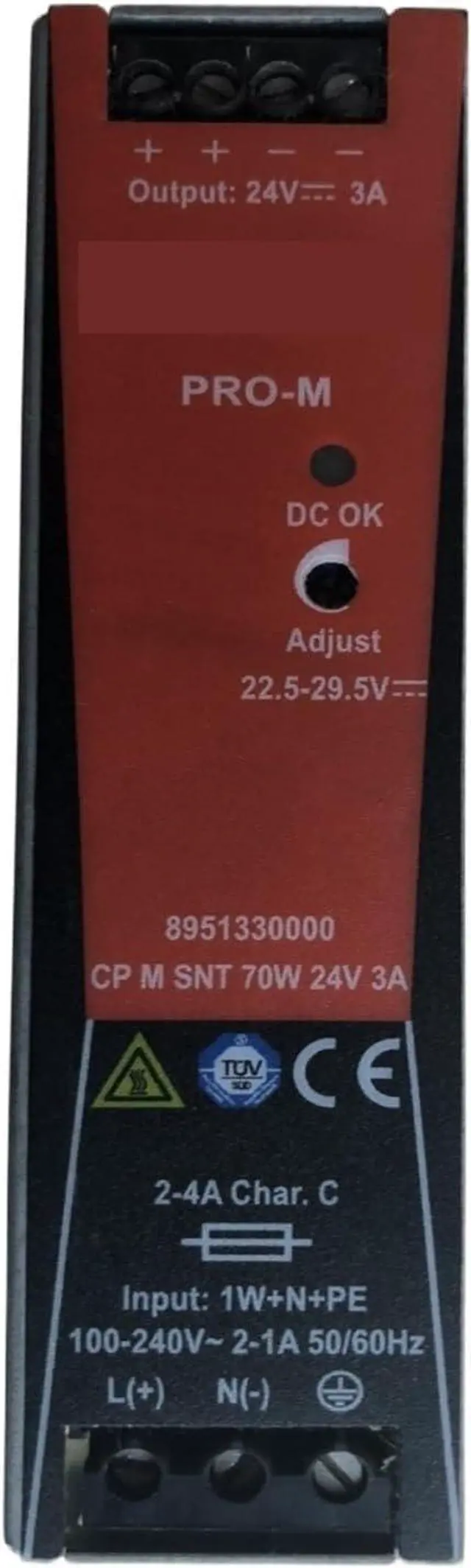 Main image of Switching Power Supply CP M SNT 70W 24V 3A 8951330000