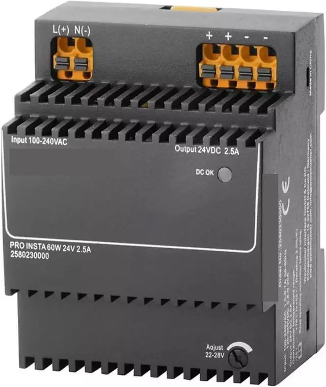 Main image of DIN-Rail Power Supply 2580230000 PRO Insta 60W 24V 2.5A