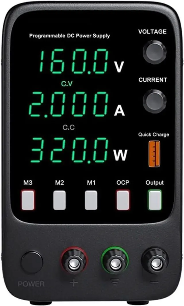 Main image of Adjustable Power Supply USB Interface 115v/230v APS1602H 0-160V 0-2A 320W Programmable DC Power Supplies