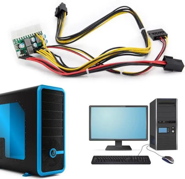 Alt view image 2 of 7 - High Performances 300W 6Pin DCATX Switches Power Supply Module for Computer and Office Applications