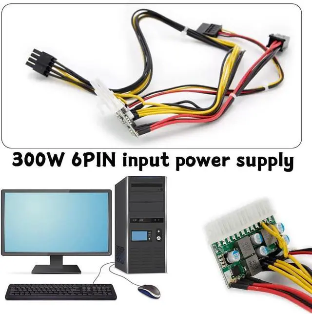Alt view image 4 of 7 - High Performances 300W 6Pin DCATX Switches Power Supply Module for Computer and Office Applications