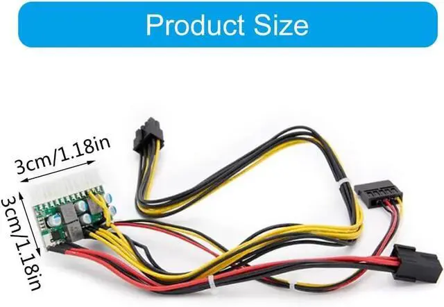 Alt view image 5 of 7 - High Performances 300W 6Pin DCATX Switches Power Supply Module for Computer and Office Applications