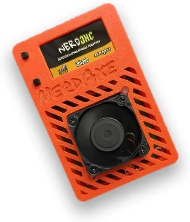 Main image of NerdAxe Bitaxe Ultra BTC Miner BM1366 Asic Chip 500Gh/s Full Kit with Display Bitcoin Miner ASIC Micro Miner Solo Lottery Miner Home Use