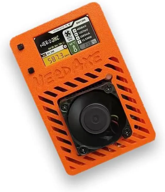 Alt view image 2 of 4 - NerdAxe Bitaxe Ultra BTC Miner BM1366 Asic Chip 500Gh/s Full Kit with Display Bitcoin Miner ASIC Micro Miner Solo Lottery Miner Home Use