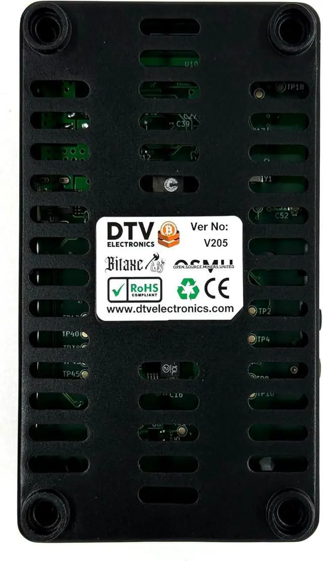 Alt view image 5 of 7 - DTV  ELECTRONICS Bitaxe Ultra Open Source Bitcoin ASIC Miner - BTC Miner with 500 GH/s Hash Rate, Low Power Consumption - Quiet Solo Bitcoin Miner for Home Use with Multi-Regional PSU