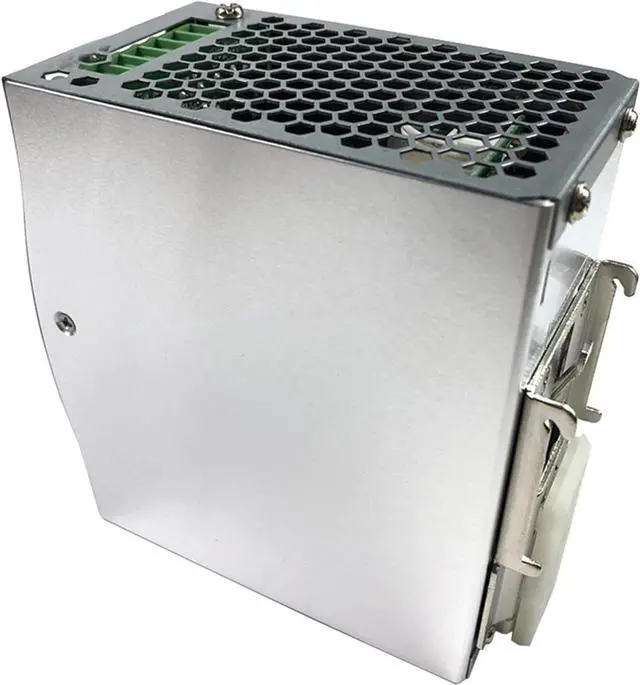 Alt view image 3 of 7 - Mean Well WDR-240-24 240W 24V 10A DIN Rail Power Supply - 91% High Efficiency, Active PFC, Compact Design for Light Load Industrial Control and Automation - 180-550VAC Input, Reliable