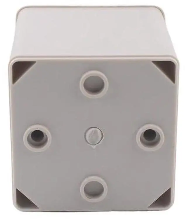Alt view image 4 of 4 - FUKUZL 20A Changeover Rotary Switch LW26-20/6M YMW26 with Waterproof Box 6 Gears 6 Sections 2 Wires 6-Way Power Supply Voltage Signal