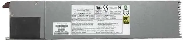 Main image of PWS-1K41P-1R 1400W Watt High Efficiency Swap Power Supply For T740 55E Server Psu