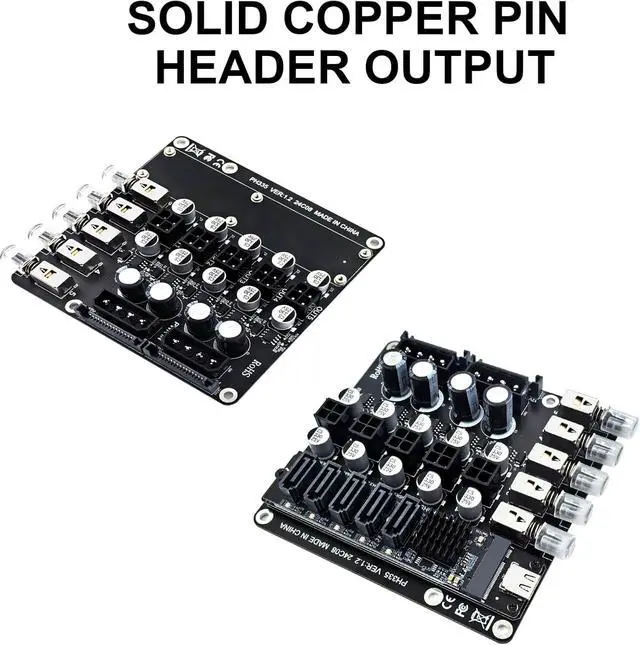 Alt view image 5 of 7 - SYJHHWGS Double 15Pin 4Pin Power Control Switching Module for Multiple Computer Setups with Indicators