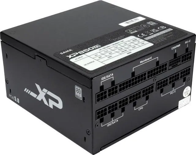 Alt view image 2 of 4 - Inter-Tech 850W SAMA XPH-850A Intel ATX3.0 Standard Power Supply