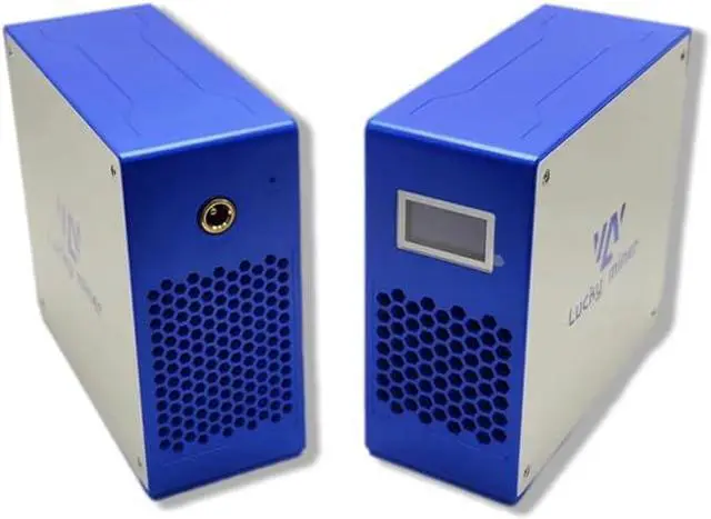 Alt view image 6 of 6 - Lucky Miner LV07 Bitcoin Miner Solo Miner Bitaxe Ultra Miner Asic Miner 2.4G WiFi SHA-256 1TH/S BM1366, Low Noise Crypto Miner Machine for Home Use,Lottery Mining,Include PSU (with EU Plugs)