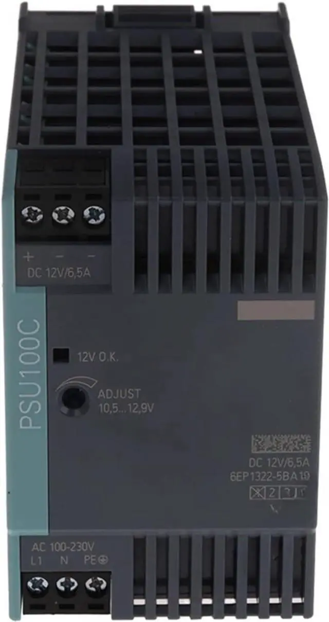 Main image of 6EP1322-5BA10 PSU100C 12V/6.5A Stabilized Power Supply 6EP13225BA10