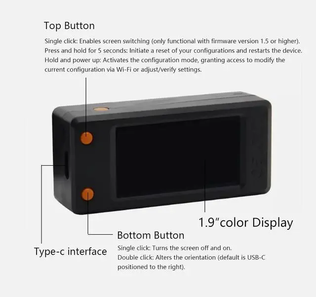 Alt view image 3 of 7 - Bitcoins Miner 74KH/s 1.9Inches T-Display S3 Bitcoins Solo Lottery Miner Win 6.25 BTC with Low Power Consumption Mini Lottery Devices