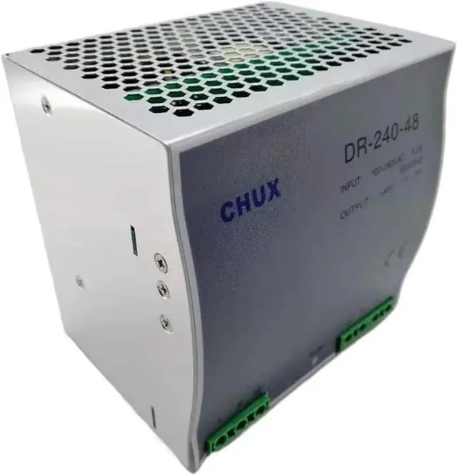 Alt view image 2 of 6 - 240W 48V Switching Power Supply 5A Din Rail Type DC AC DR240W Single Output Switch LED Driver SPMS