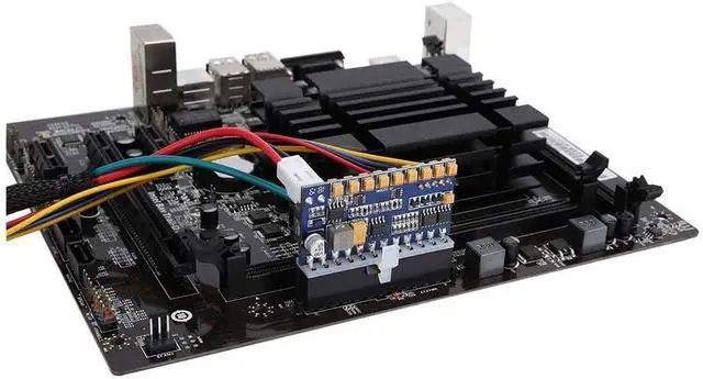 Alt view image 5 of 6 - 24pin DC ATX PSU 12V DC Input 250W Output Switch PC DC-DC ATX PSU Mini ITX PC Power Supply for Computer DIY