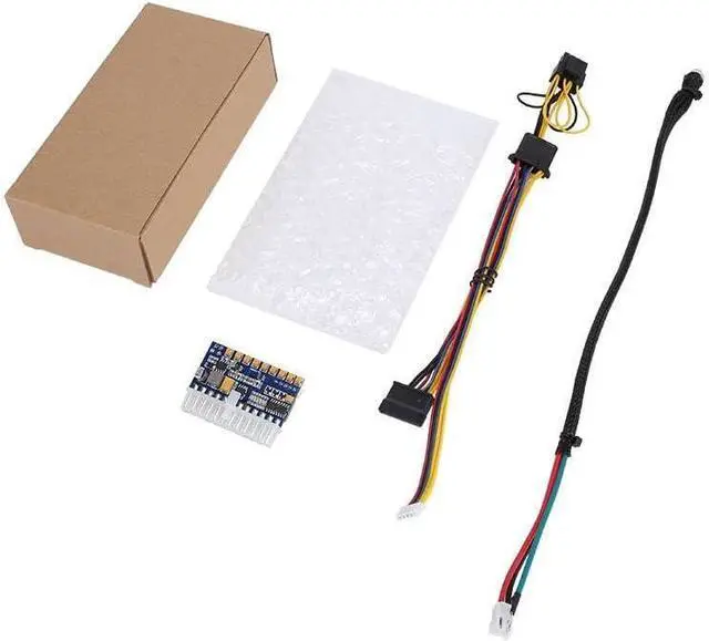 Alt view image 6 of 6 - 24pin DC ATX PSU 12V DC Input 250W Output Switch PC DC-DC ATX PSU Mini ITX PC Power Supply for Computer DIY