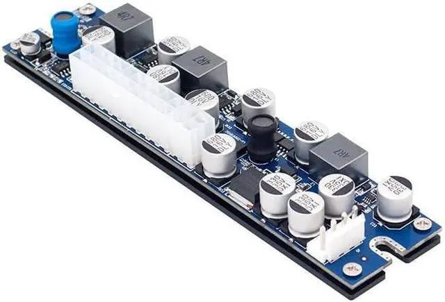 Alt view image 2 of 3 - DC 19V 200W 24pin ATX PSU Peak PSU ATX Switch Mining PSU Mini ITX DC to ATX PC Power Supply for Computer