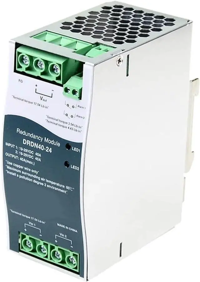 Main image of DRDN40-24 24V DC 40A DIN Rail Type Redundancy Module