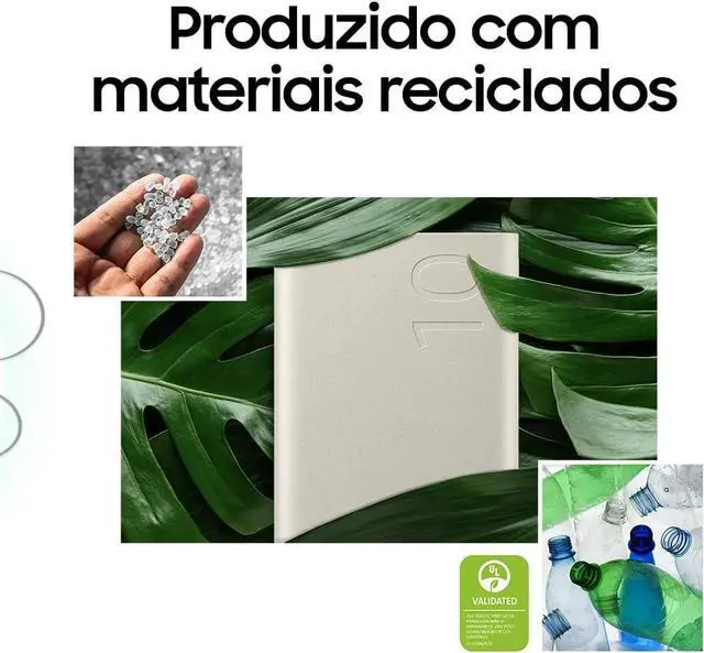 Alt view image 5 of 5 - SAMSUNG EB-P3400 Beige Portable Power Bank External Battery, Super Quick Charge 25W, Two USB-C Outputs 10000 MAH