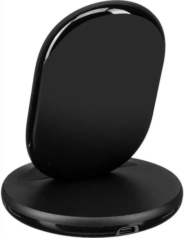 Alt view image 2 of 6 - Belkin Black Wireless Charging Stand - 15W Qi-Certified Charger Stand for iPhone, Samsung Galaxy, Google Pixel & More - Charge While Listening to Music & Streaming (Power Supply Included)