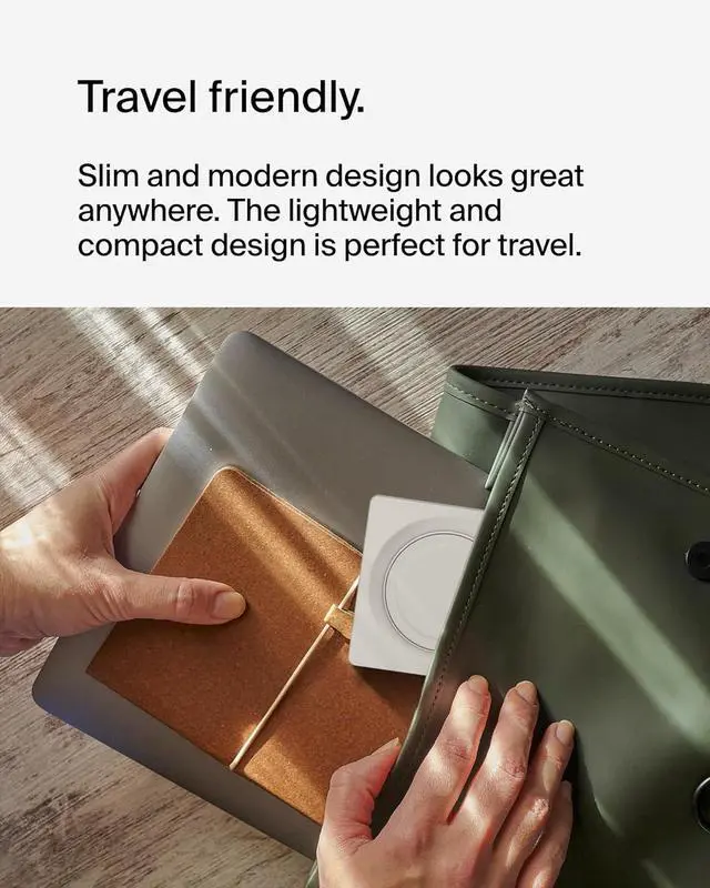 Alt view image 4 of 7 - Belkin MagSafe-Compatible 2-in-1 Wireless Charger 15W, Fast Charging Station for iPhone 16, 15, 14, 13 Series, AirPods, and More - Dual Device Charging Pad - Sand